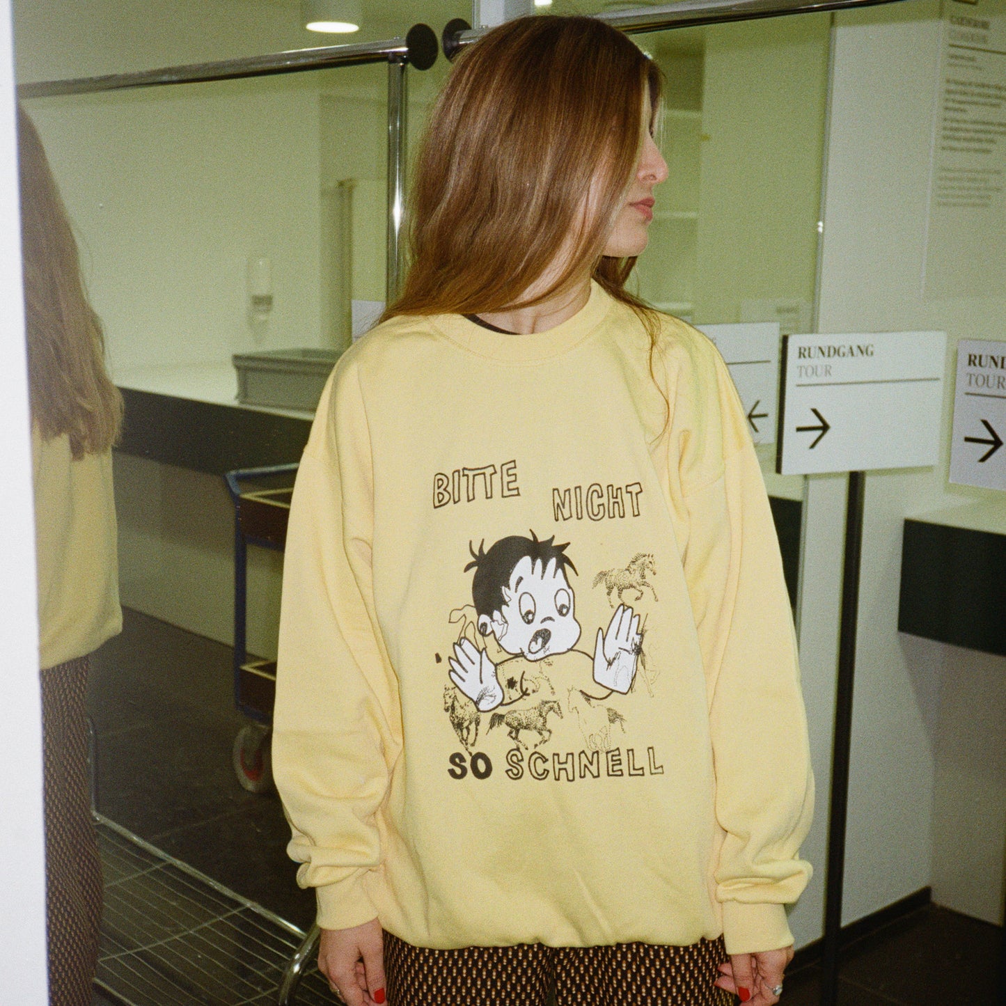 ๐๐๐BITTE NICHT SO SCHNELL ๐ผ SWEATER ๐๐๐