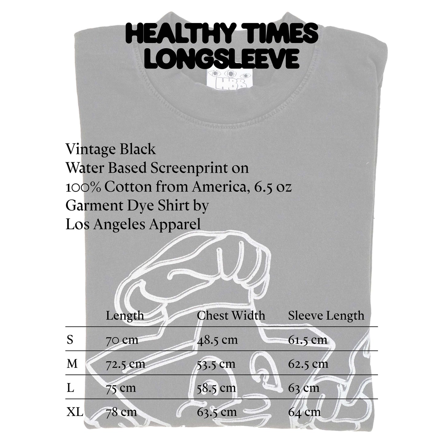 ⭐︎HEALTHY TIMES LONGSLEEVE⭐︎ LIMITED EDITION + MAGAZINE SIGNED